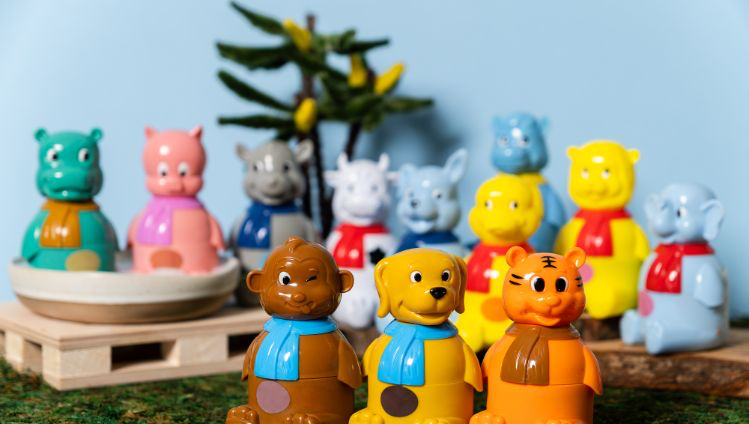 [86507] 86507 - ZOO SAFARI 12pz 600g