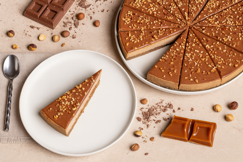 [58518] 58518 - CHEESCAKE CARAMELLO SALATO E ARACHIDE